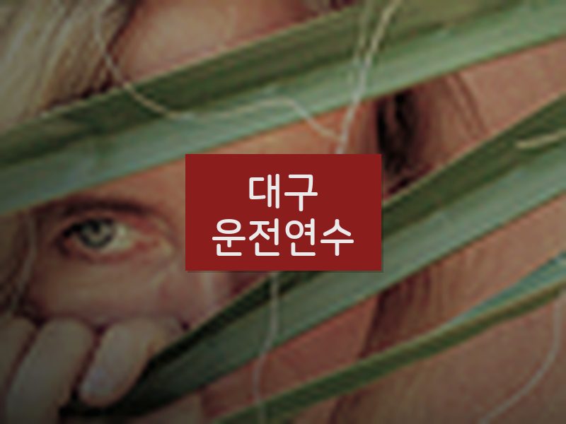 대구운전연수 후기