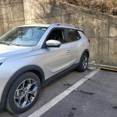 도로가 빗길인 날 운전 완전 어려웠어요