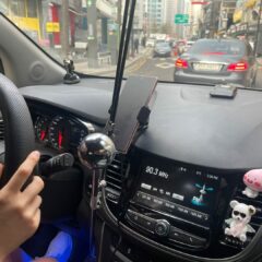 도로가 길고 좁은 곳 연습 완전 좋음